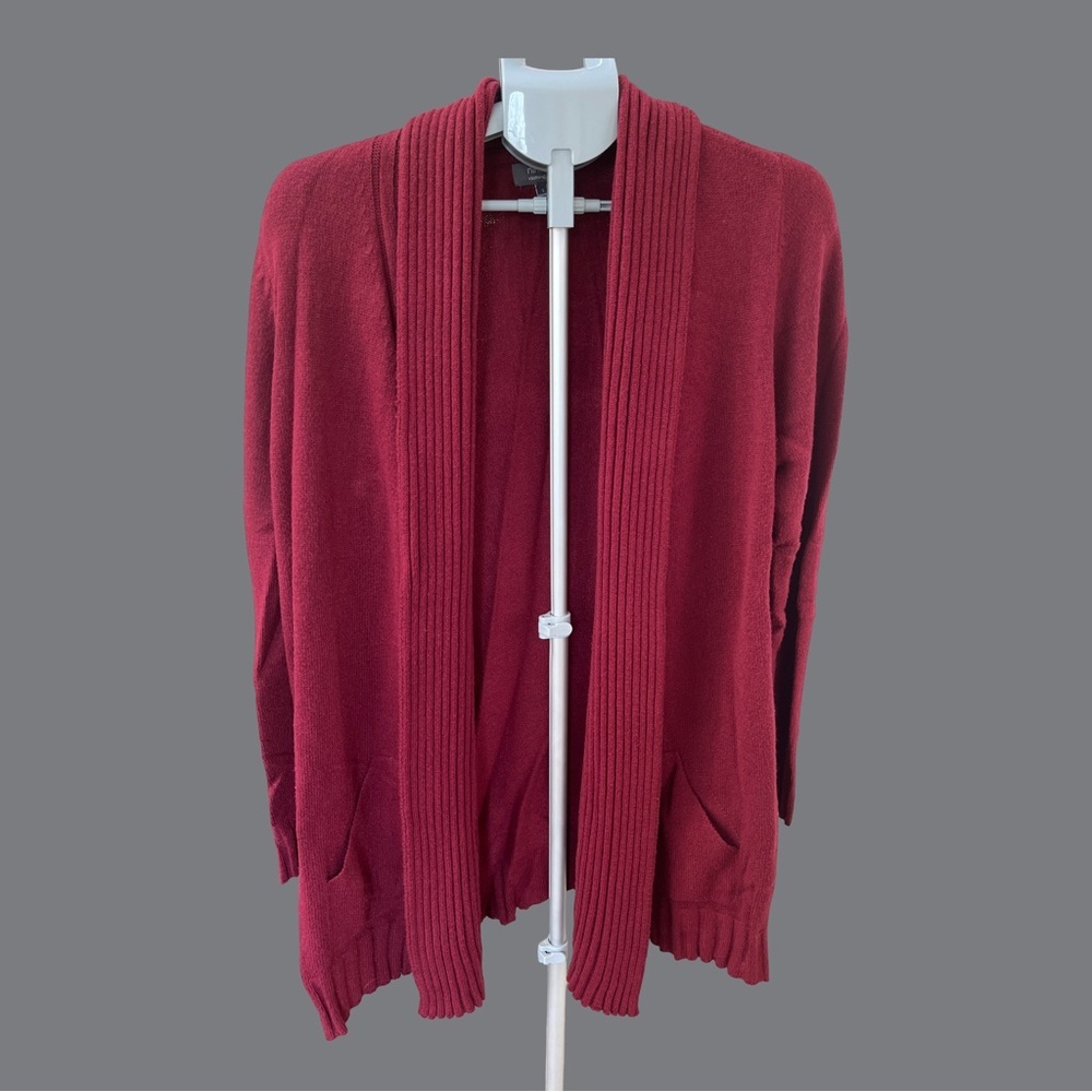 Ninety Dark Red Cardigan